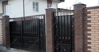 Купить распашные ворота кованные Лесосибирск, цена от 4831 руб.